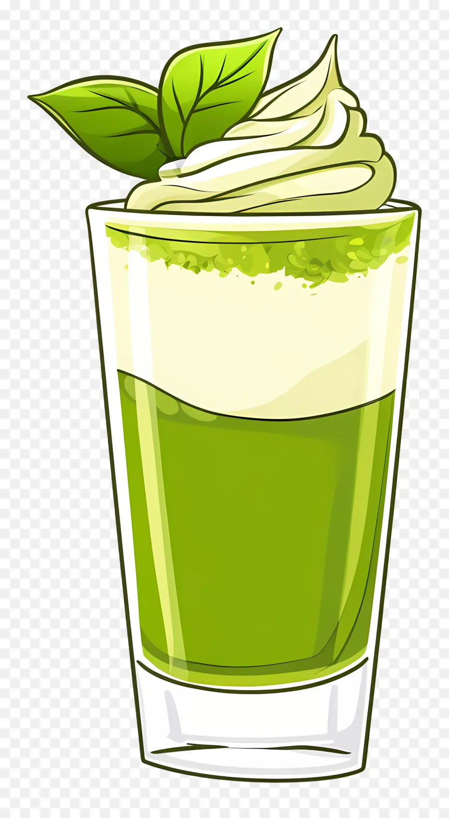 Hari Parfait Nasional，Smoothie Hijau PNG