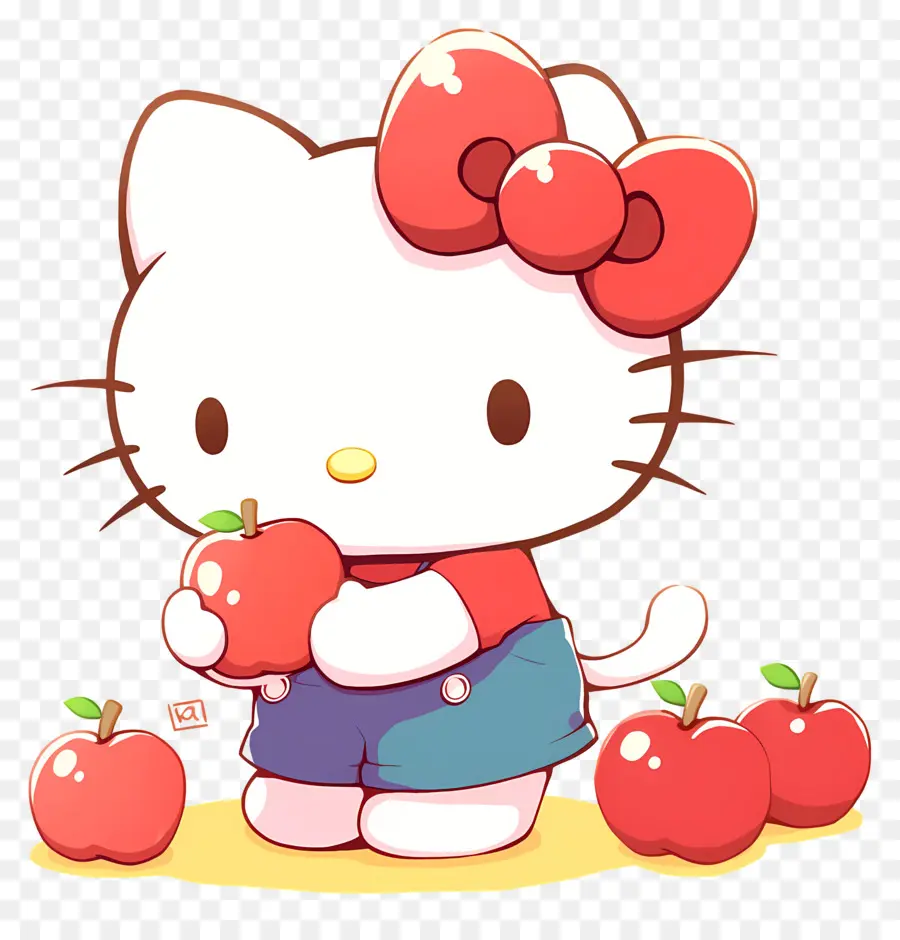 Hello Kitty Yang Lucu，Halo Kitty PNG