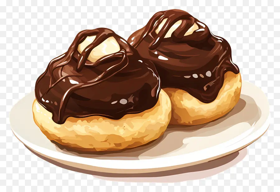 Profiterol，Kepulan Krim PNG