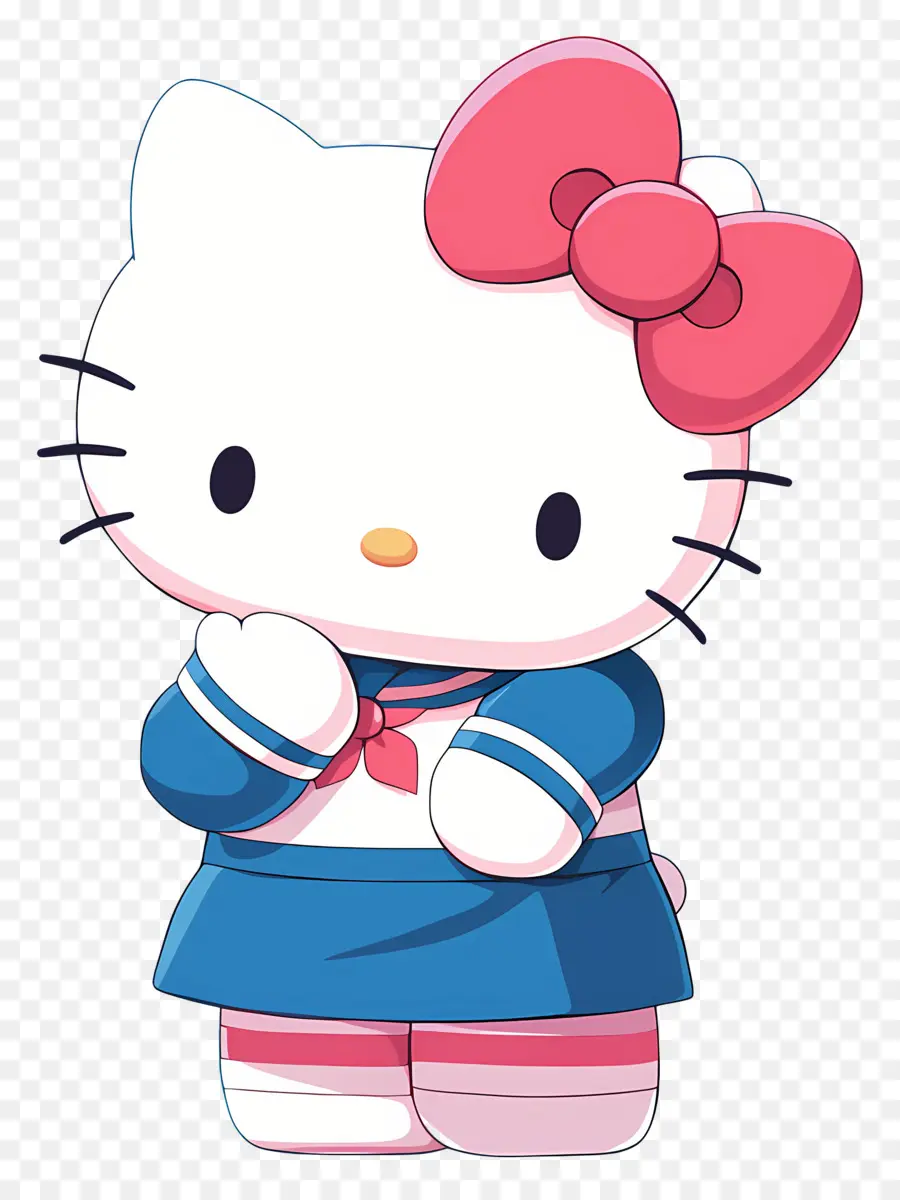 Hello Kitty Yang Lucu，Halo Kitty PNG