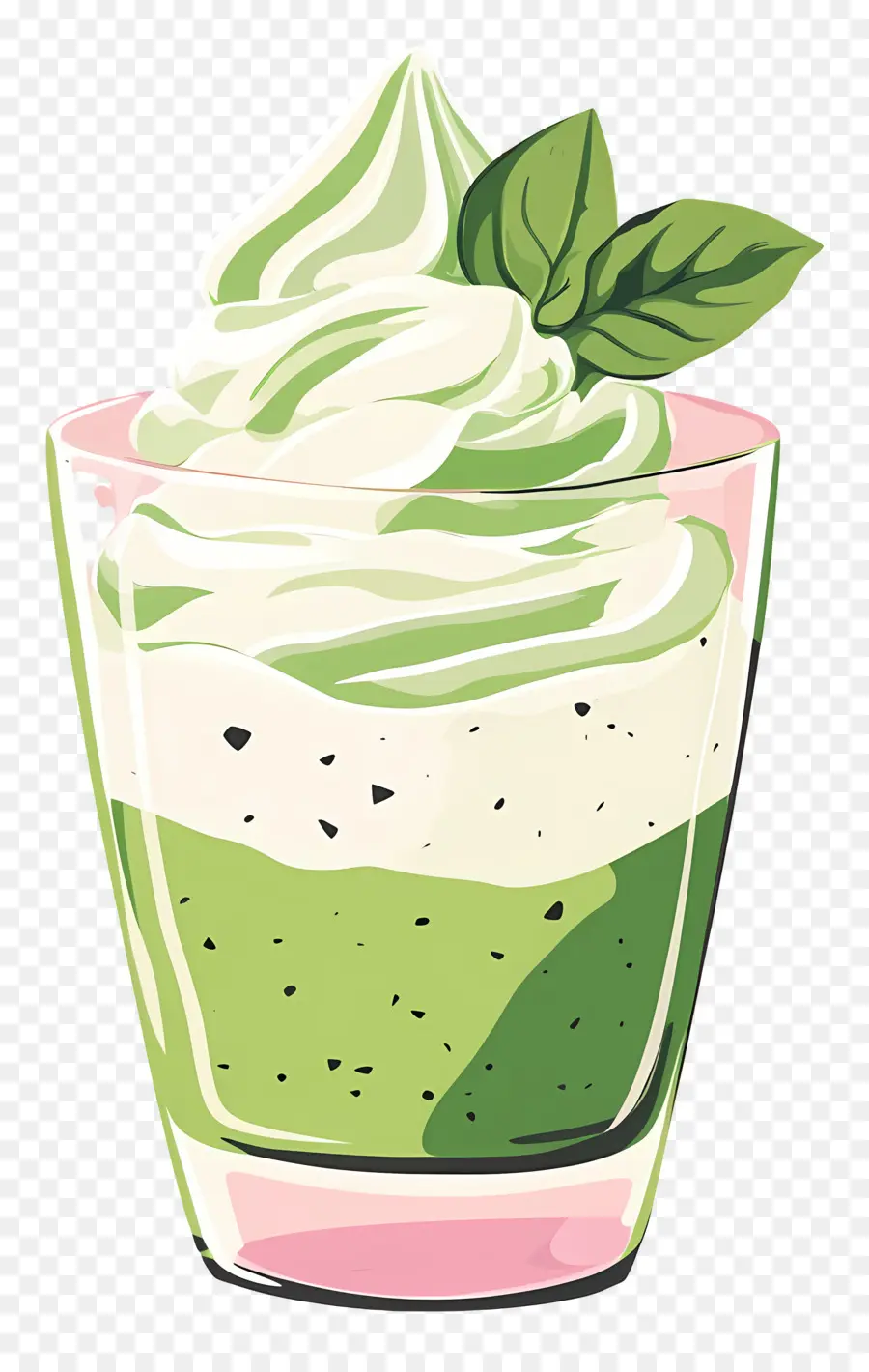 Hari Parfait Nasional，Smoothie Hijau PNG