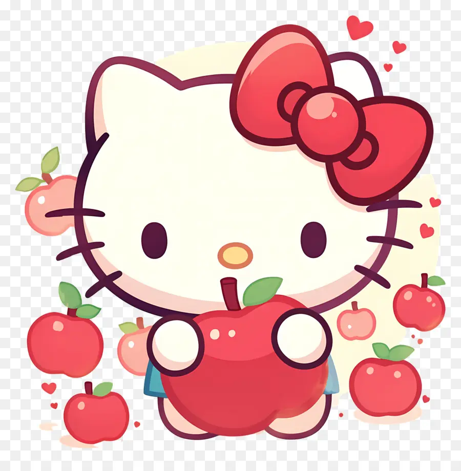 Hello Kitty Yang Lucu，Halo Kitty PNG