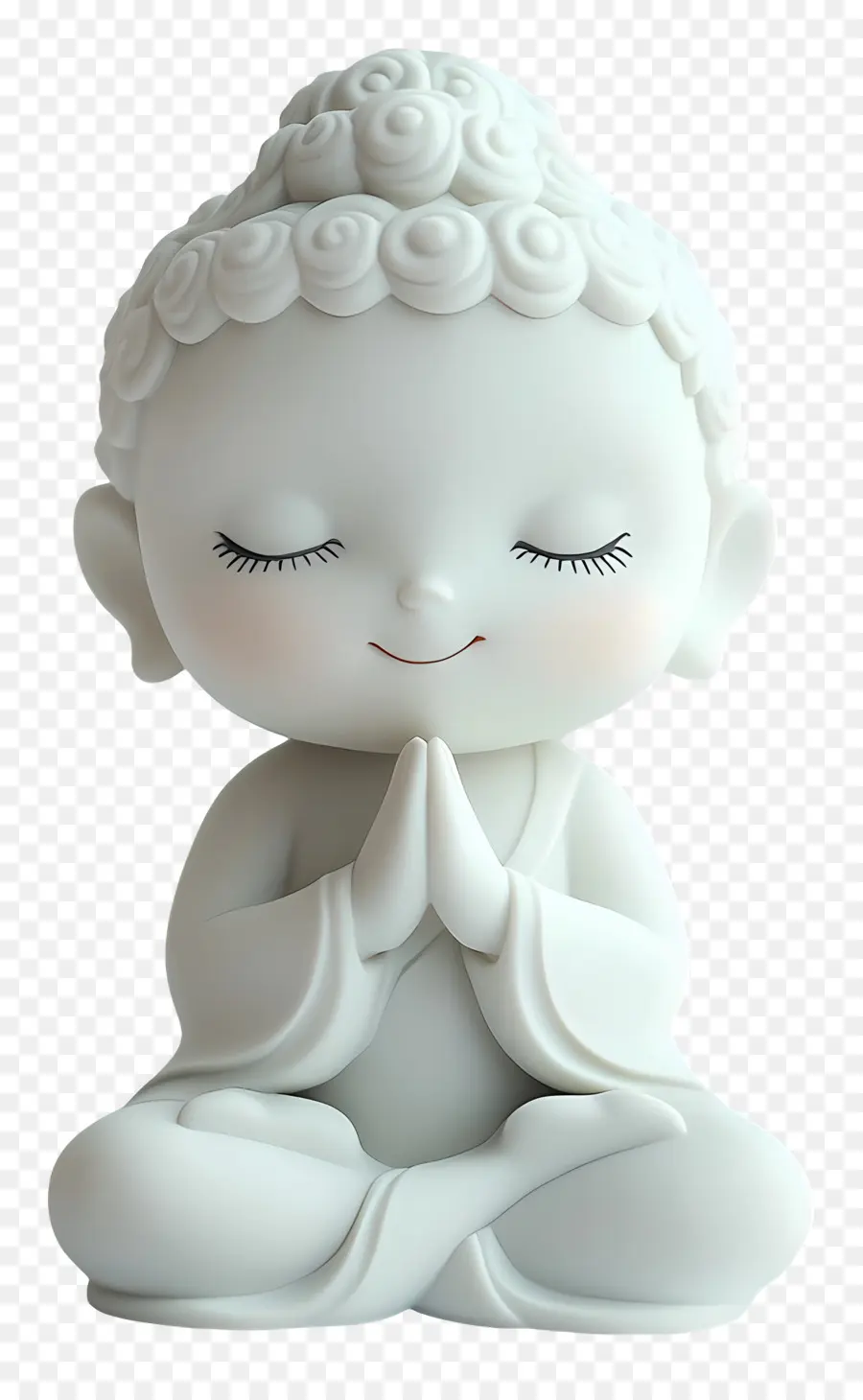 Budha Yang Lucu，Sosok Meditasi PNG