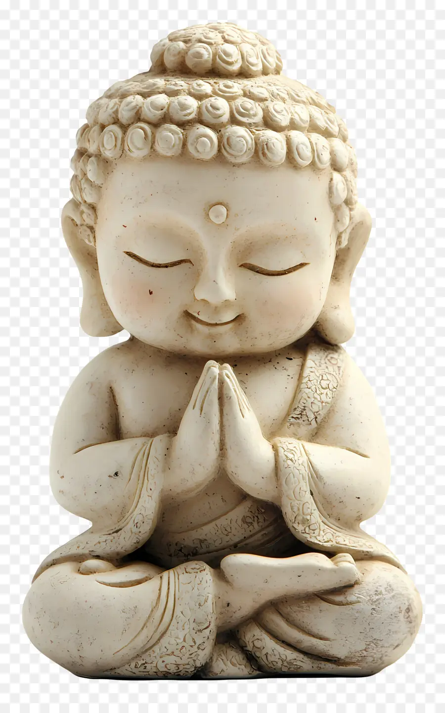 Budha Yang Lucu，Patung Buddha Perunggu PNG