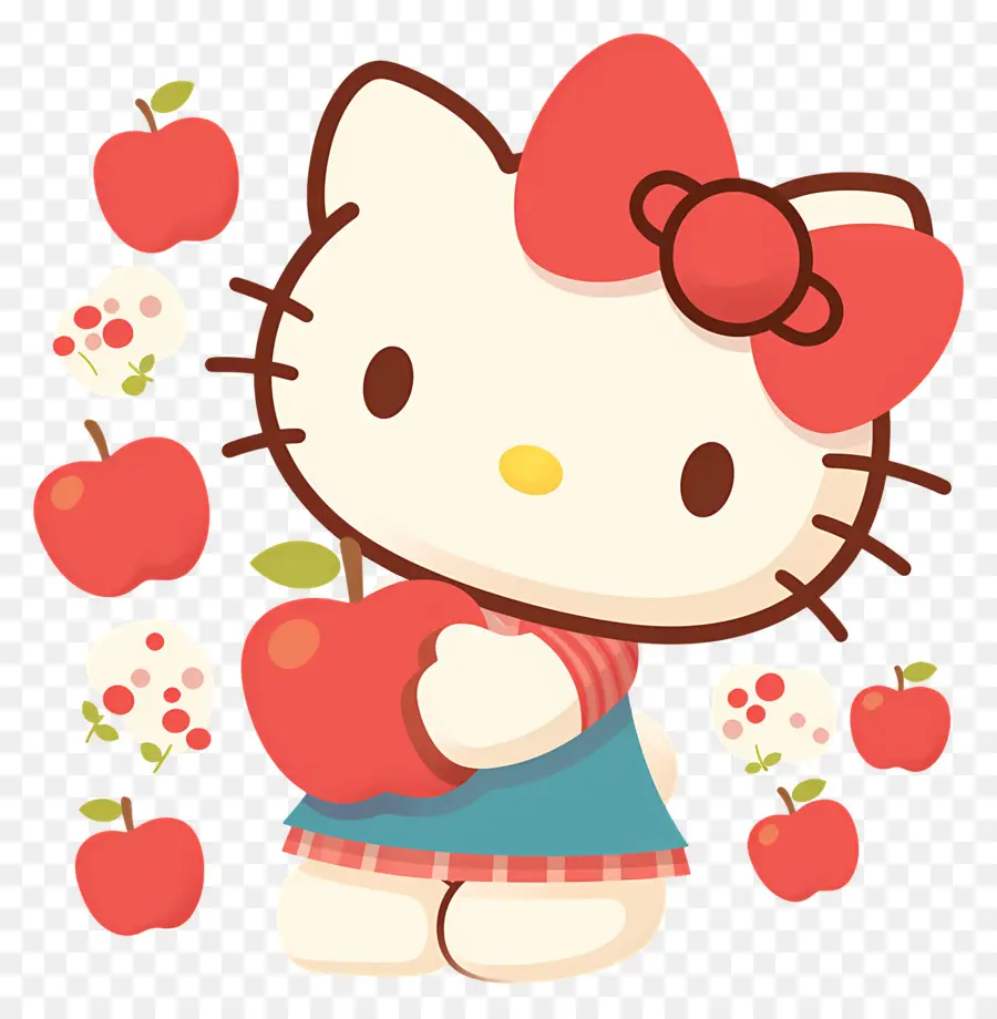 Hello Kitty Yang Lucu，Halo Kitty PNG