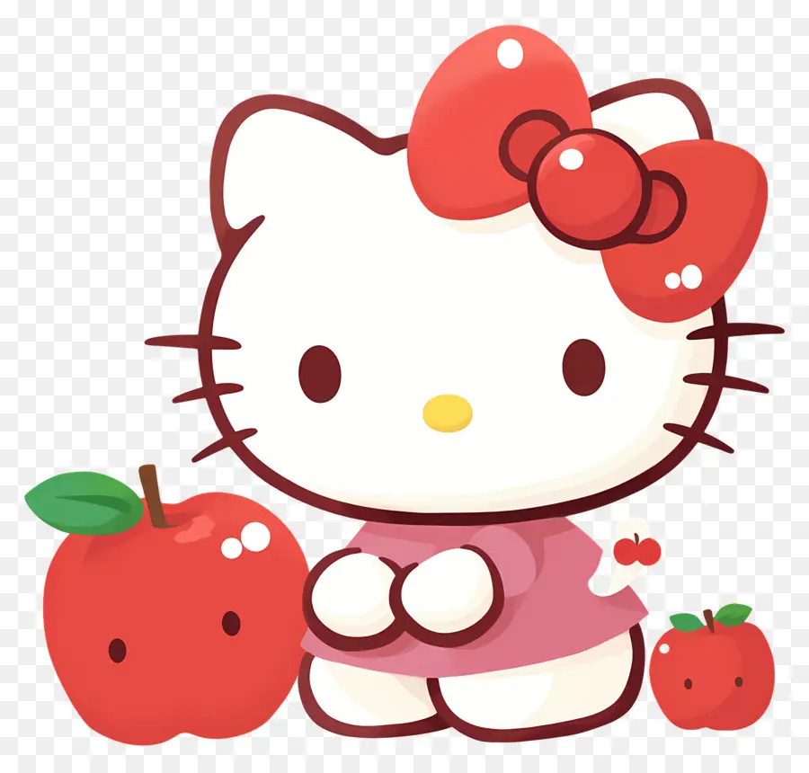 Hello Kitty Yang Lucu，Halo Kitty PNG