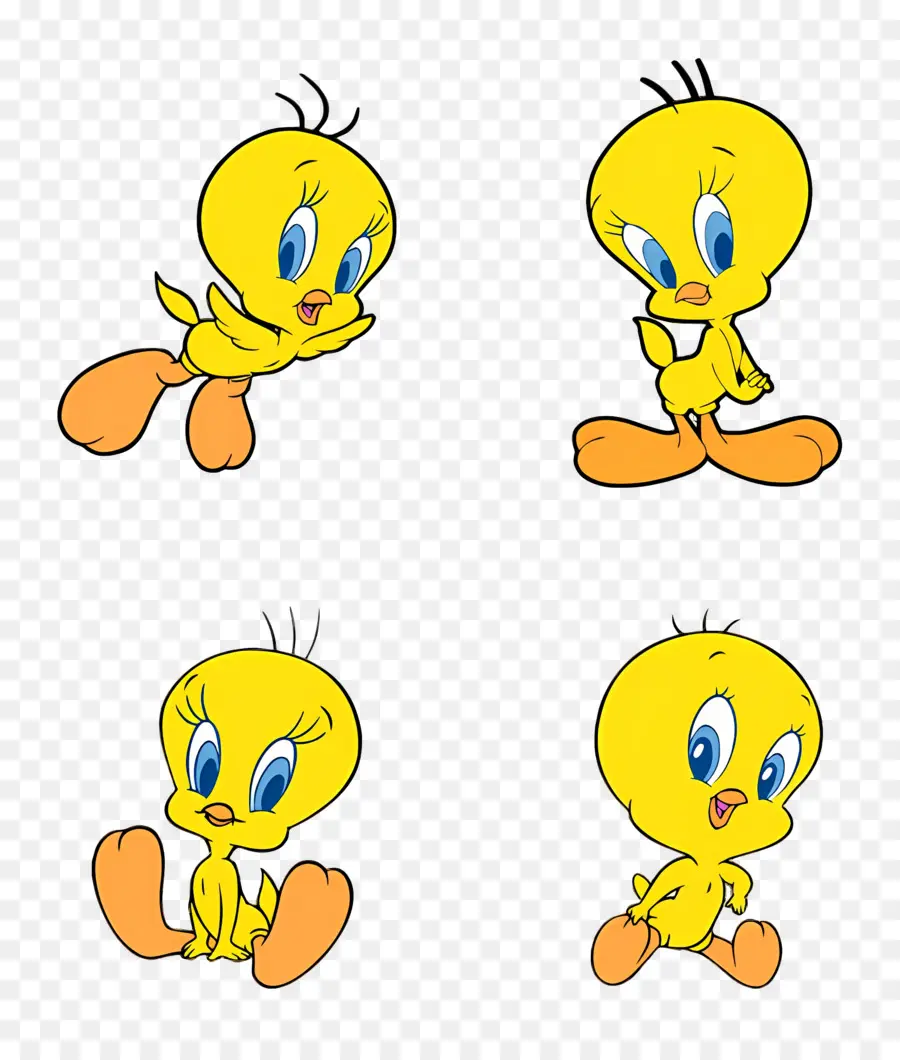 Tweety，Burung Kartun PNG