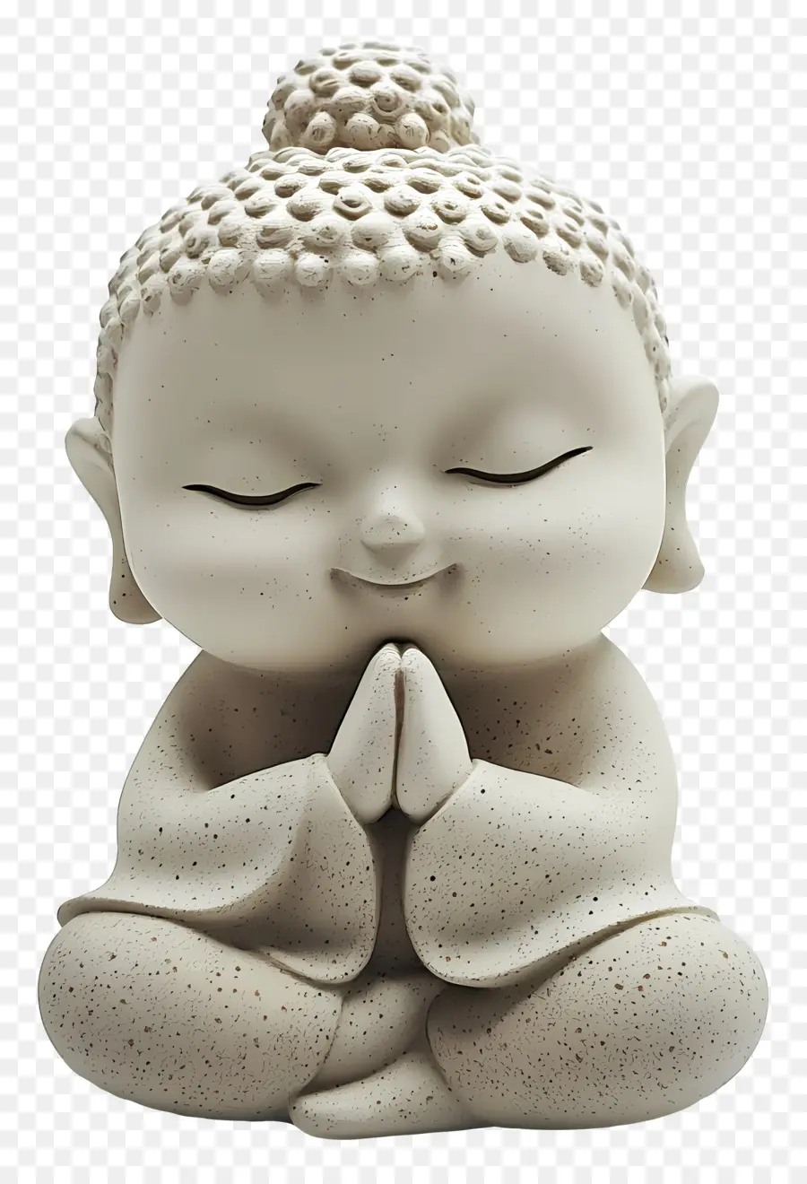 Budha Yang Lucu，Patung Buddha Perunggu PNG