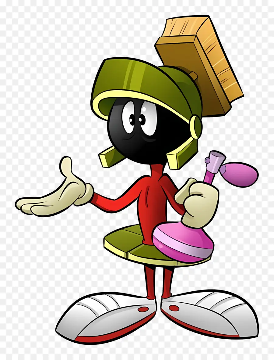 Marvin Si Mars，Karakter Kartun PNG