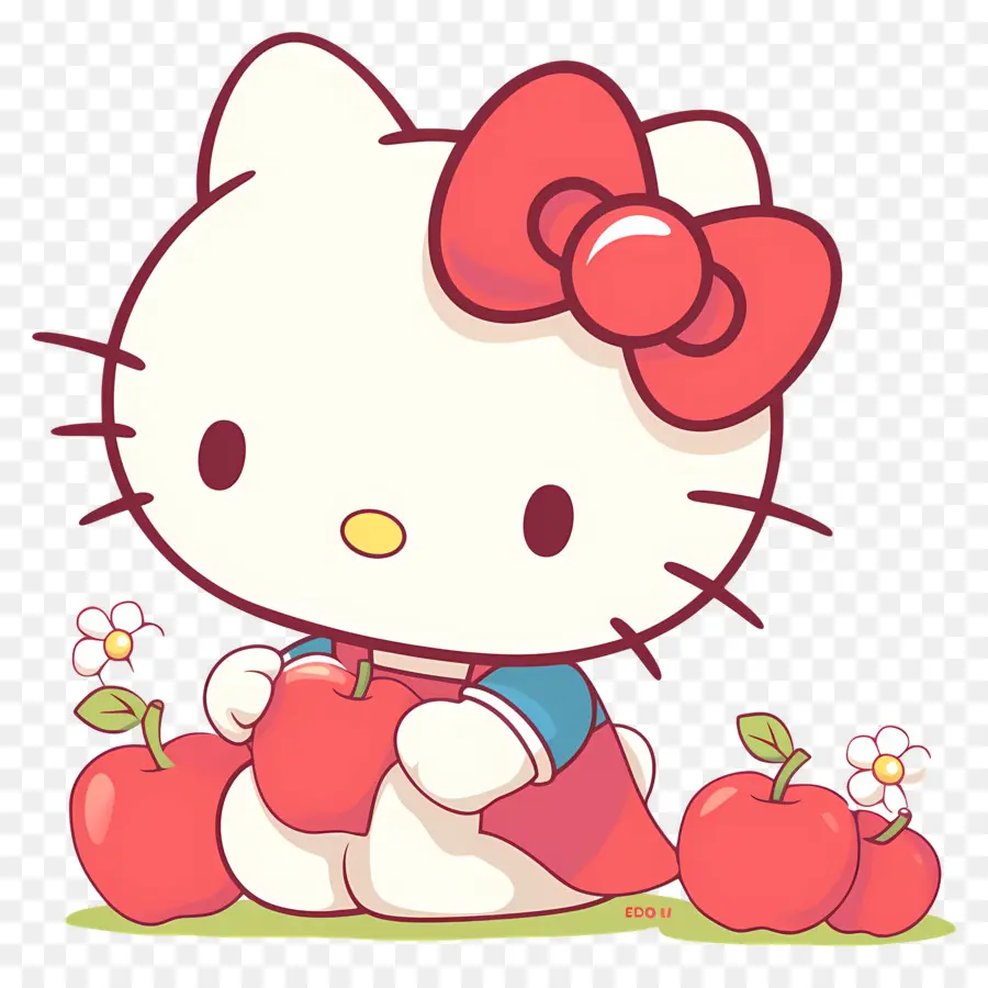 Hello Kitty Yang Lucu，Halo Kitty PNG