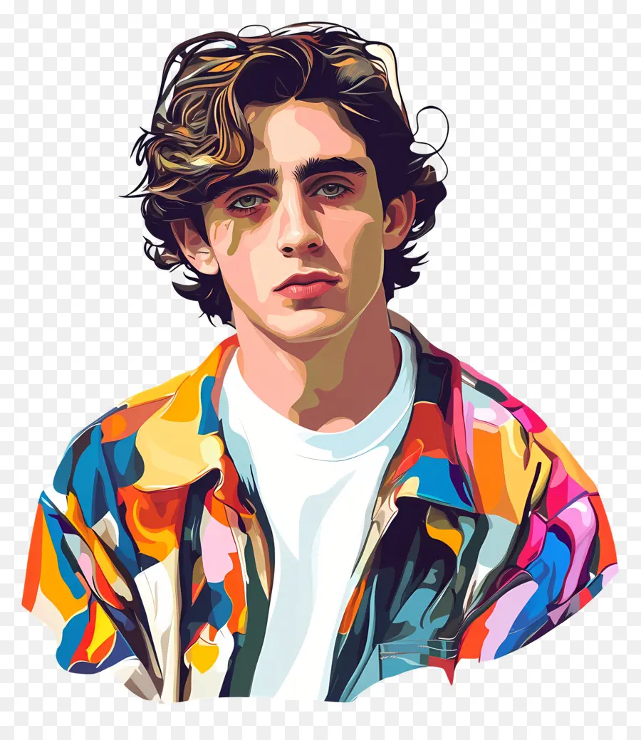 Timothee Chalamet，Potret Penuh Warna Pemuda PNG