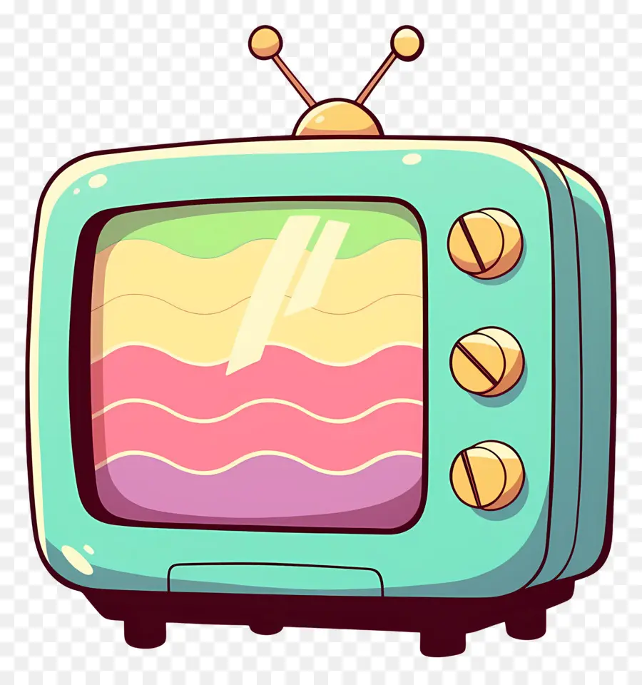 Hari Televisi Sedunia，Televisi Retro PNG