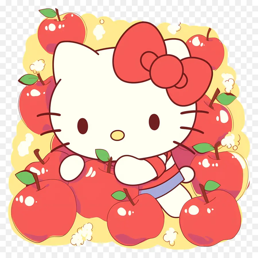 Hello Kitty Yang Lucu，Halo Kitty PNG