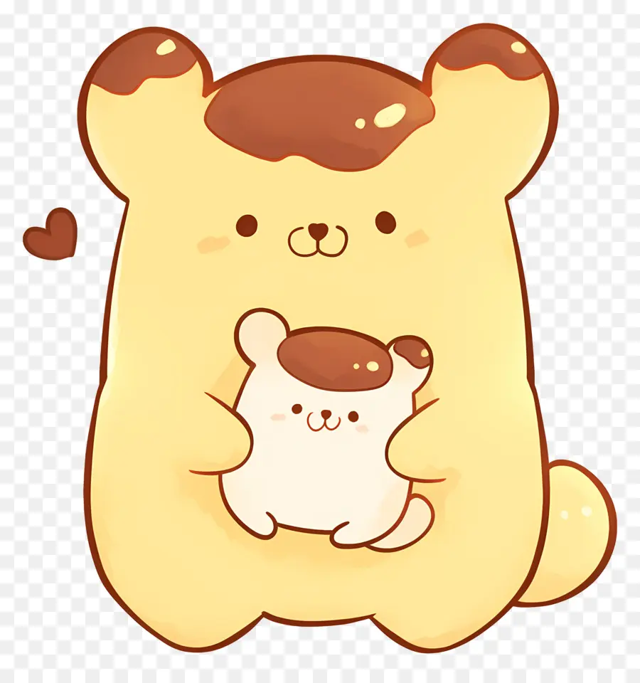 Pompompurin，Anjing Lucu Dengan Mainan PNG