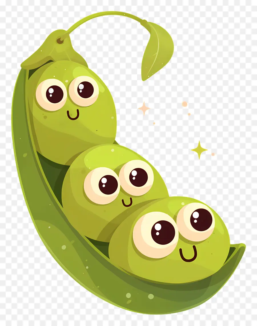 Kacang Polong Kawaii，Kacang Polong PNG