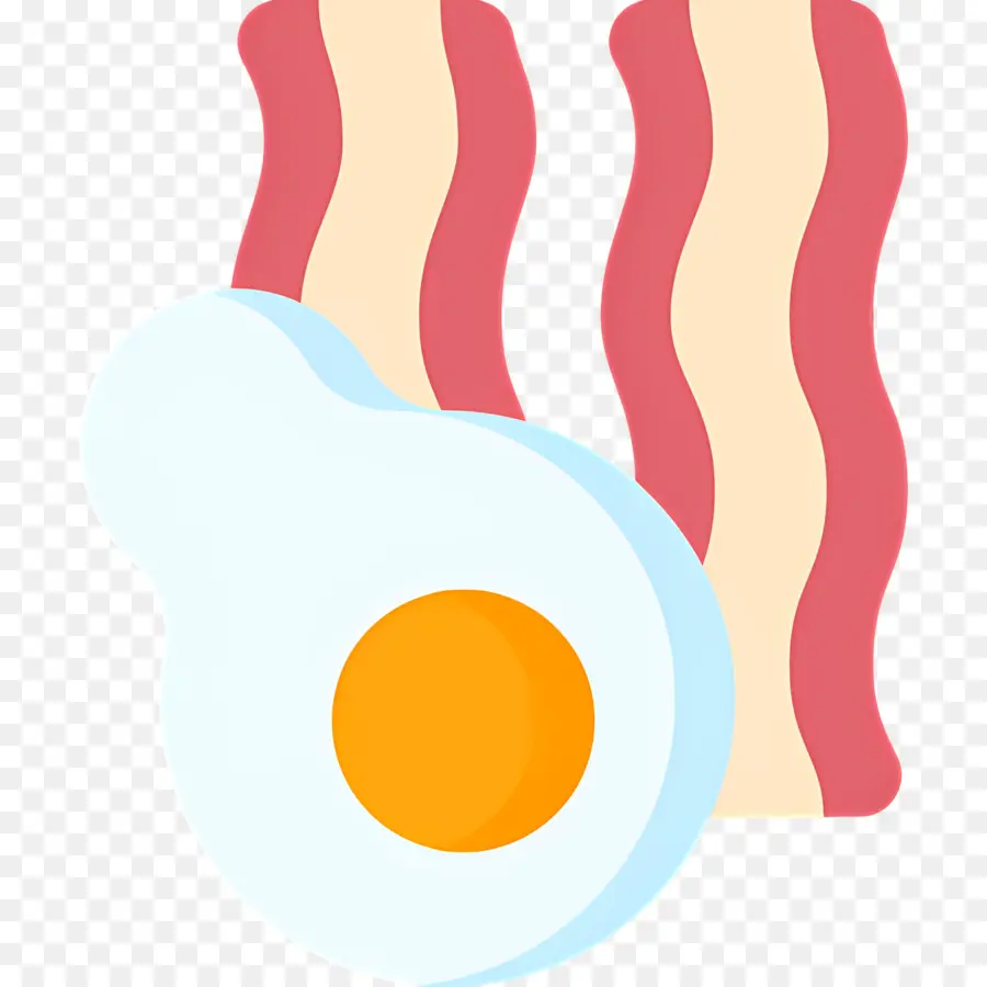 Bacon Dan Telur，Telur Dan Bacon PNG