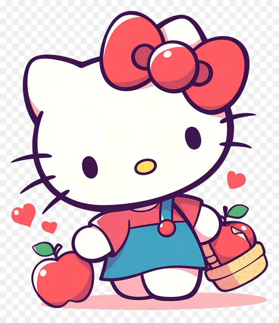 Hello Kitty Yang Lucu，Halo Kitty PNG