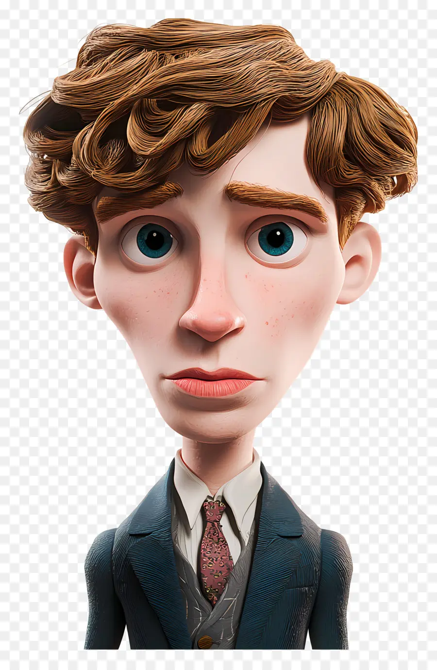 Eddie Redmayne，Karakter Animasi 3d PNG