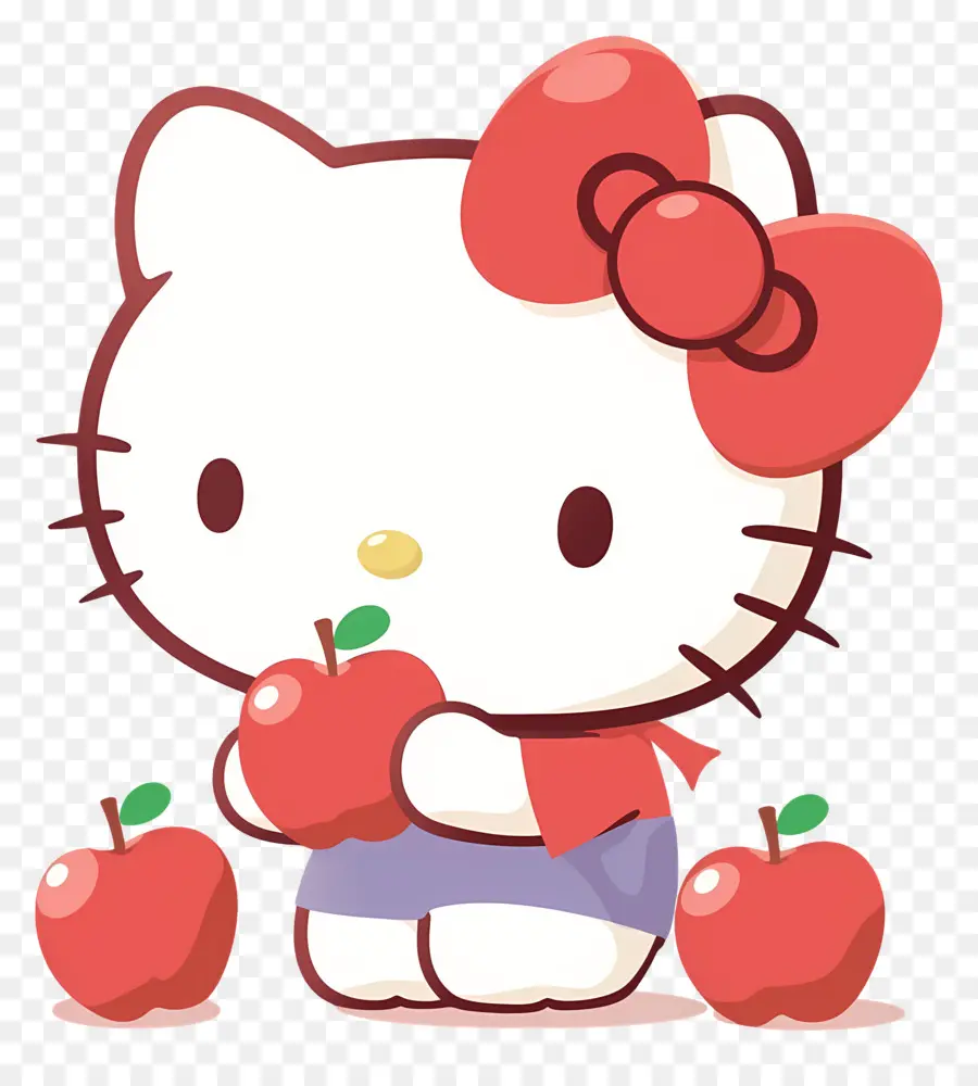 Hello Kitty Yang Lucu，Halo Kitty PNG