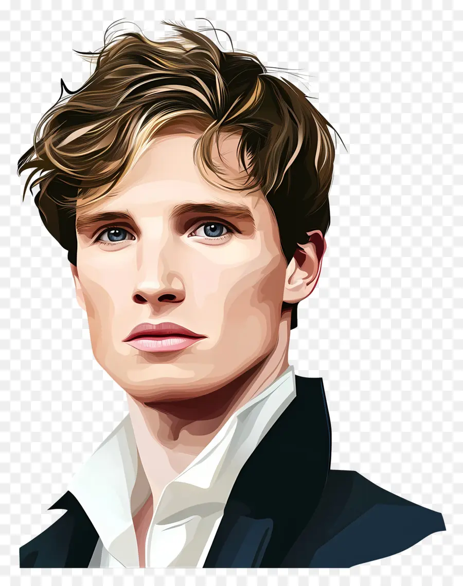 Eddie Redmayne，Pria Bergaya Berjas PNG