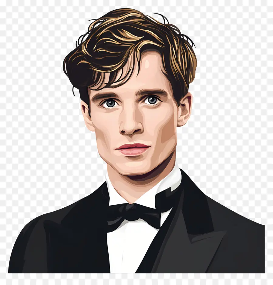 Eddie Redmayne，Pria Bergaya Berjas PNG