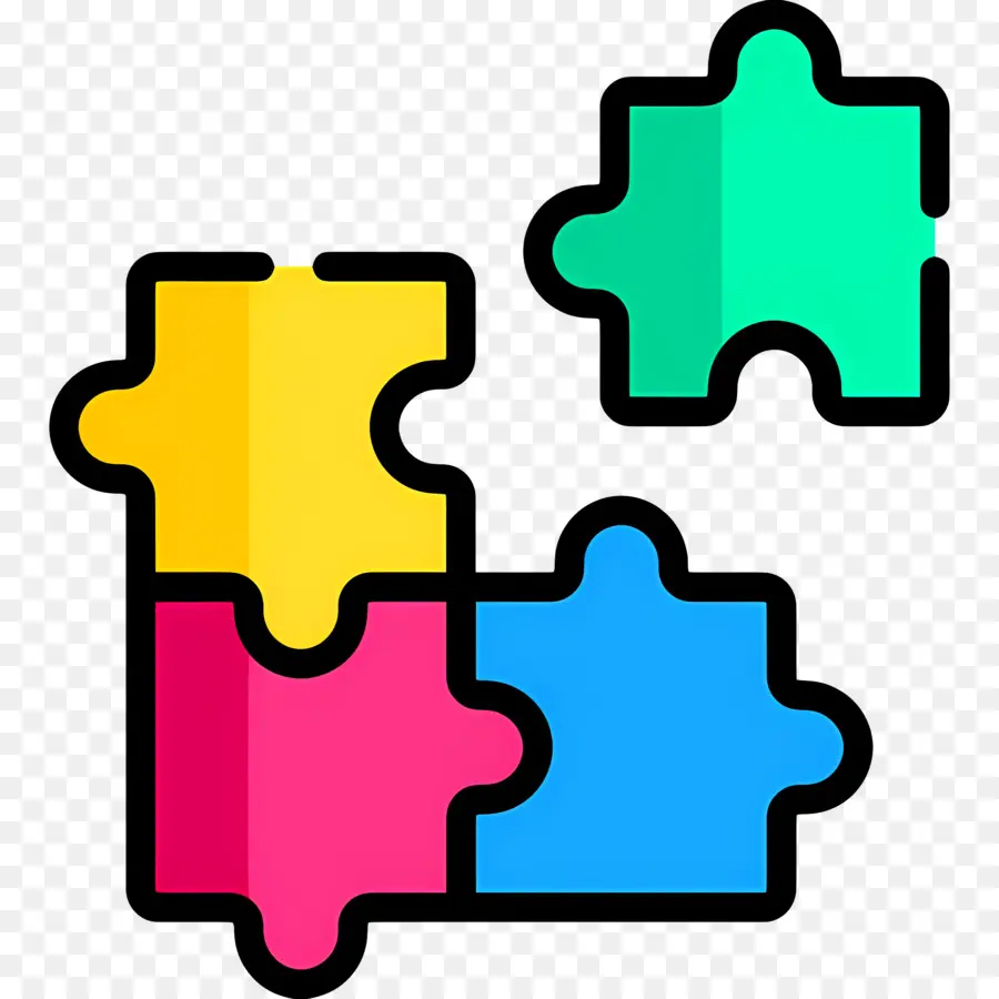 Kolaborasi，Potongan Puzzle PNG