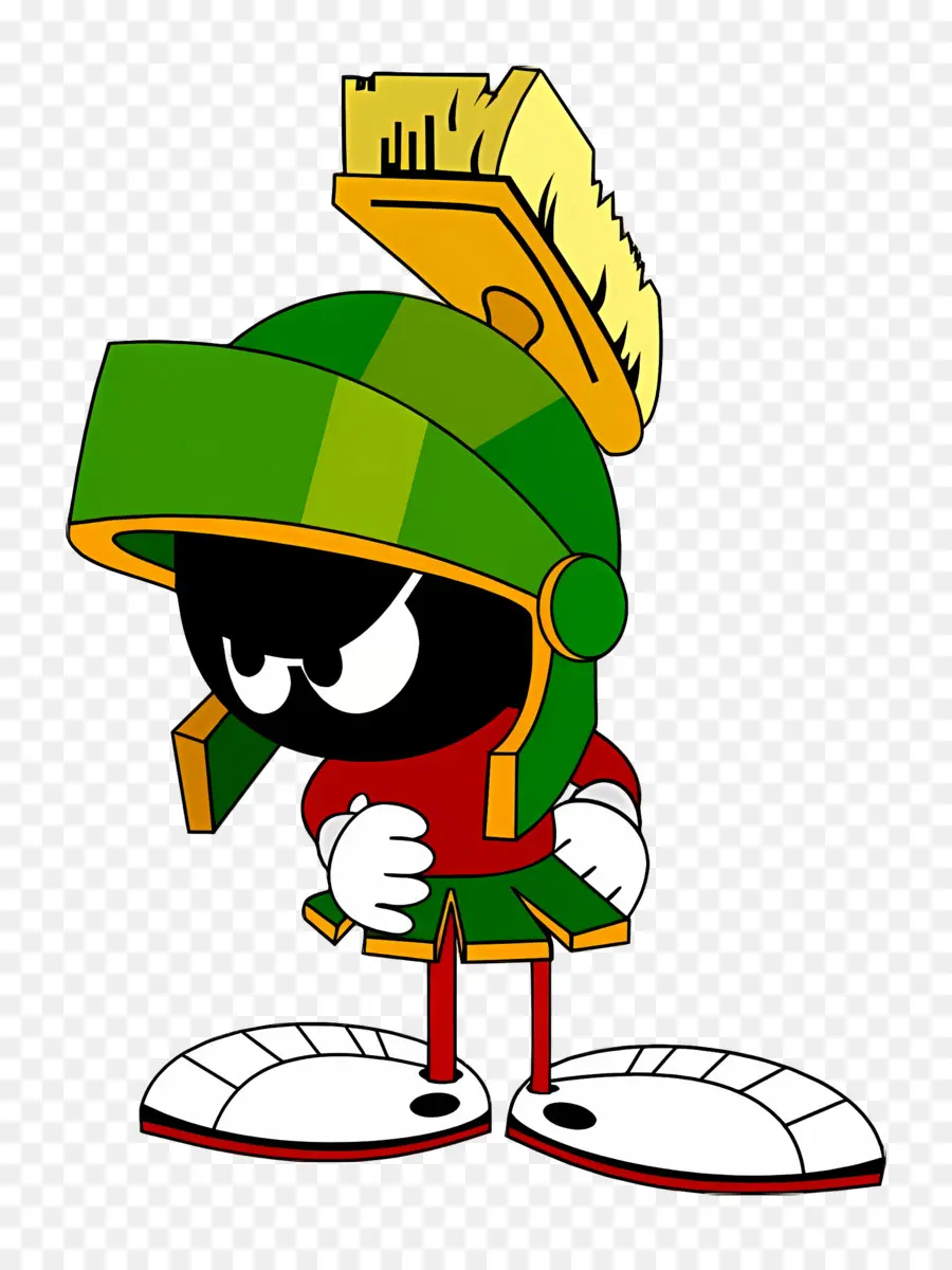 Marvin Si Mars，Alien Kartun PNG