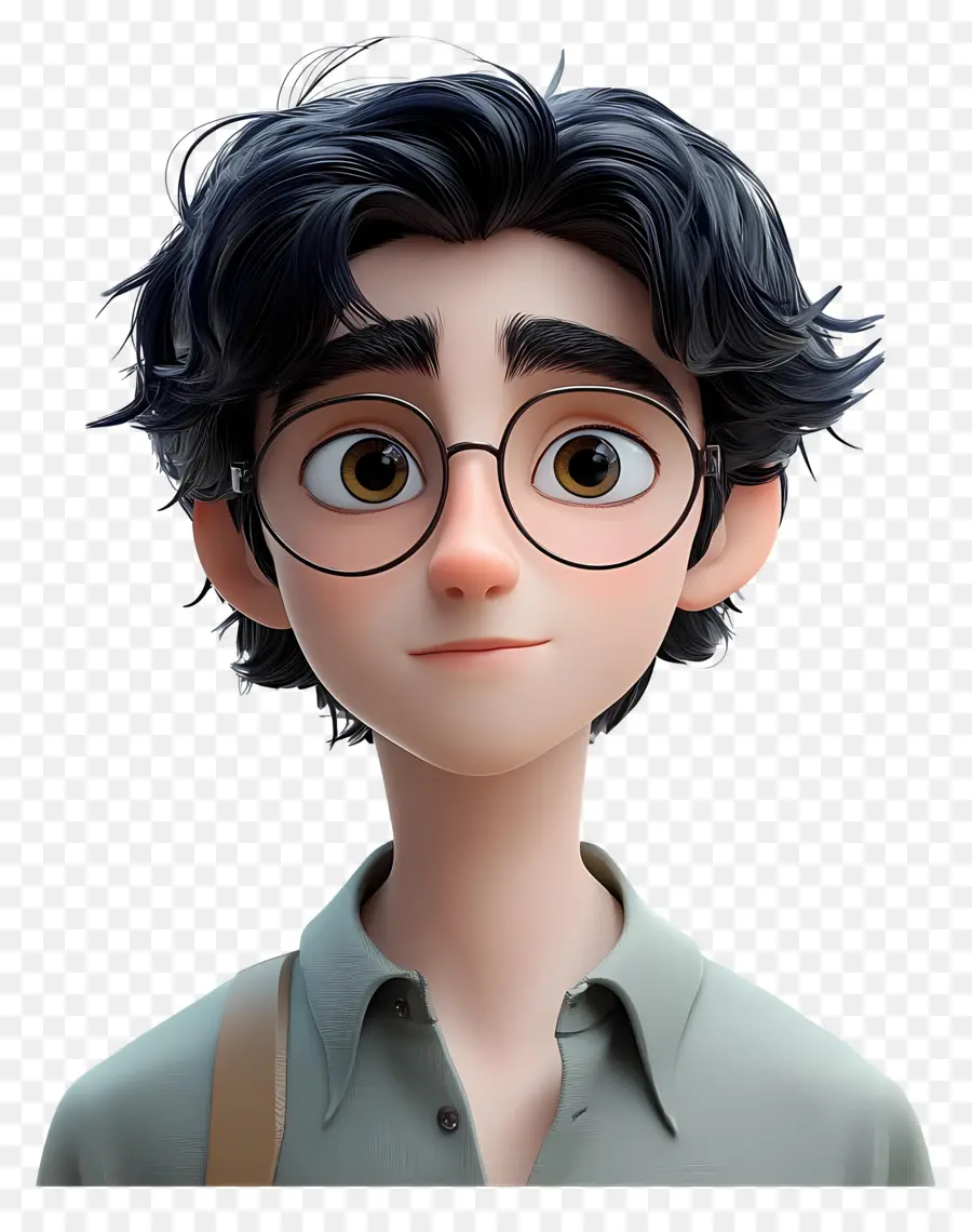 Timothee Chalamet，Karakter Animasi PNG