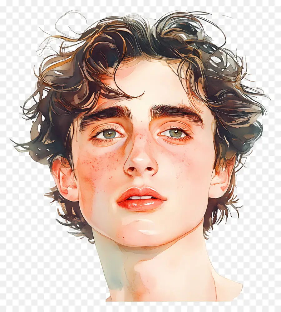 Timothee Chalamet，Potret PNG