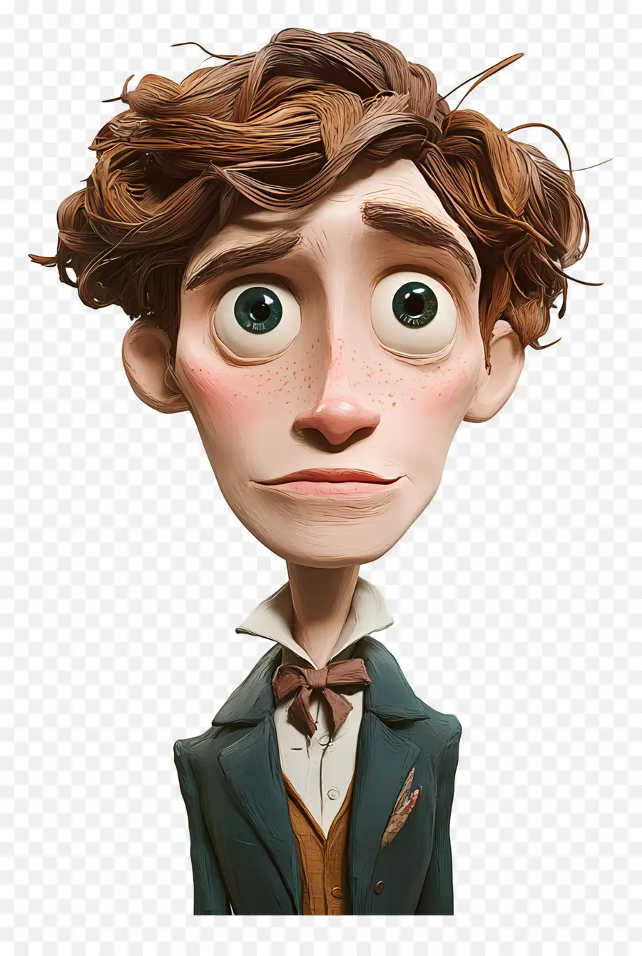 Eddie Redmayne，Karakter Animasi 3d PNG