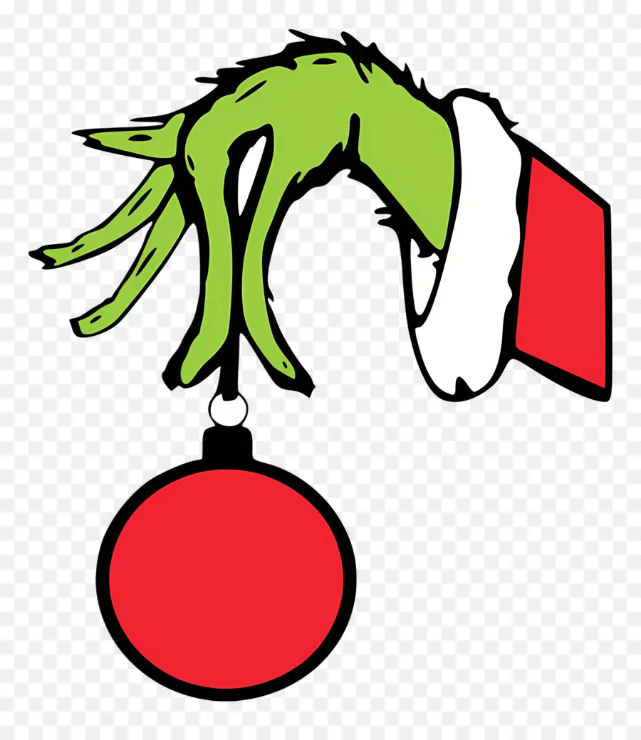 Tangan Grinch，Tangan PNG