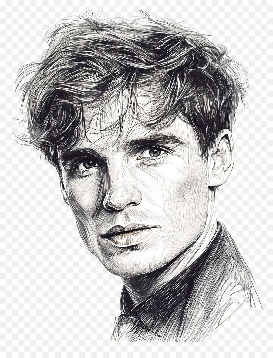 Eddie Redmayne，Sketsa Seorang Pria PNG