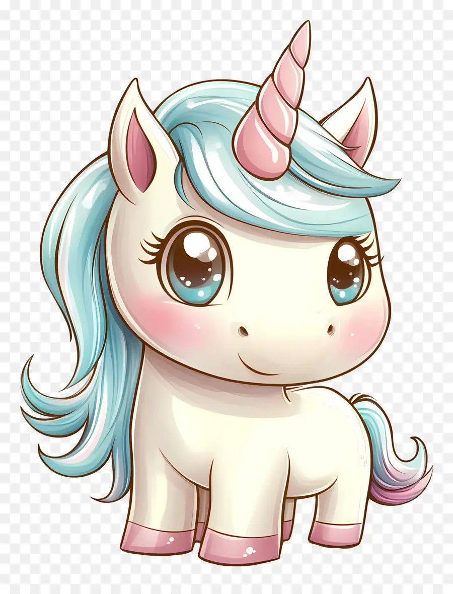 Unicorn Pastel，Unicorn Yang Lucu PNG