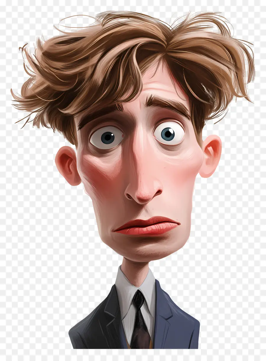 Eddie Redmayne，Karakter Kartun PNG