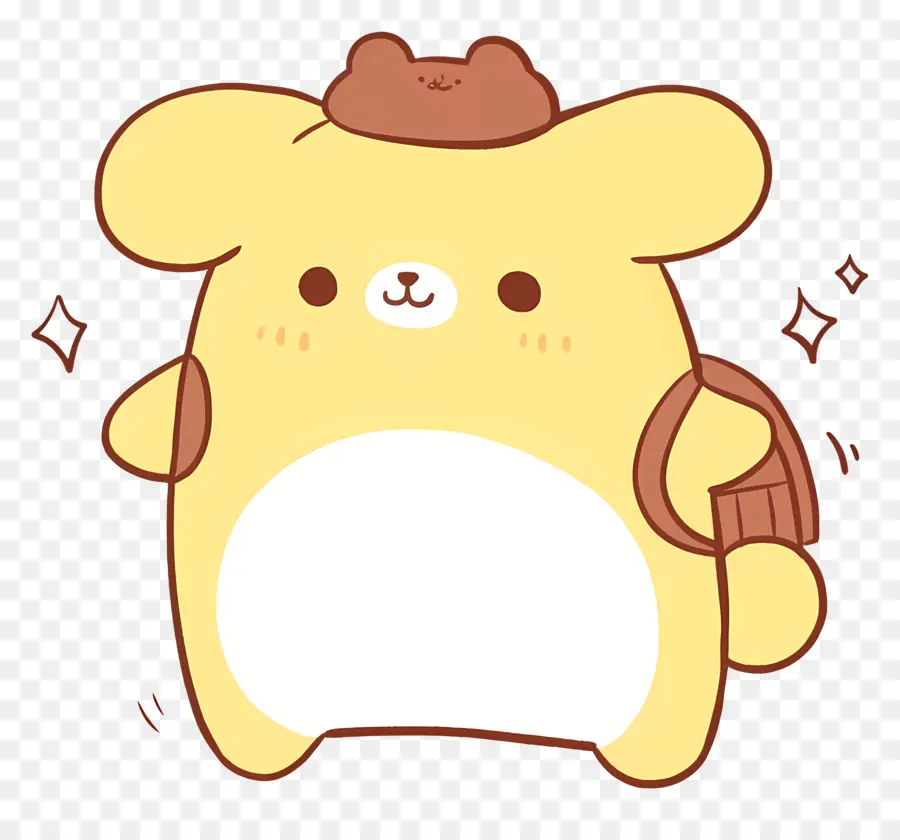 Pompompurin，Anjing Lucu PNG