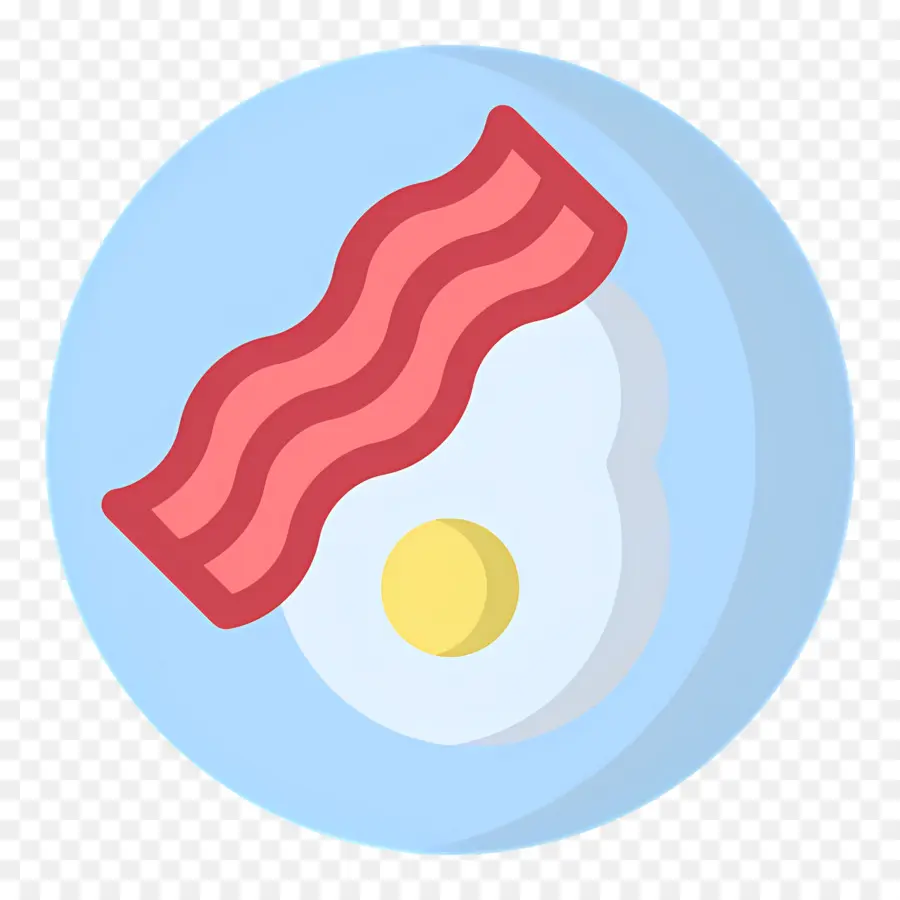 Bacon Dan Telur，Telur Dan Bacon PNG