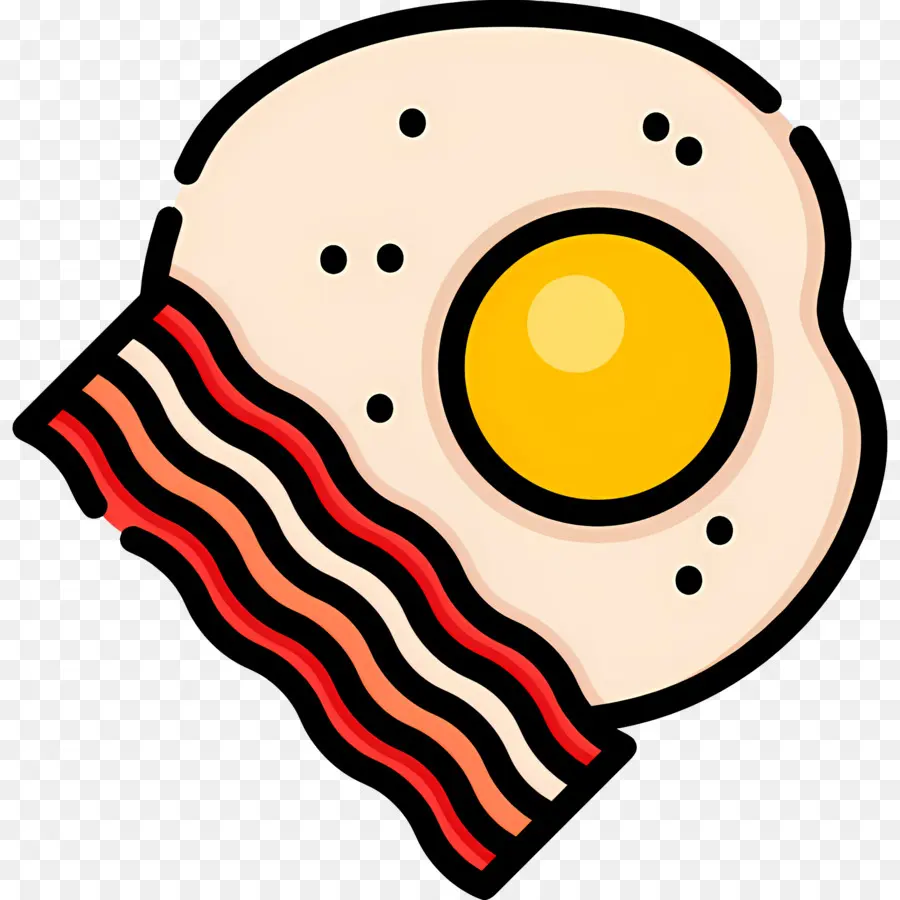 Bacon Dan Telur，Telur Dan Bacon PNG