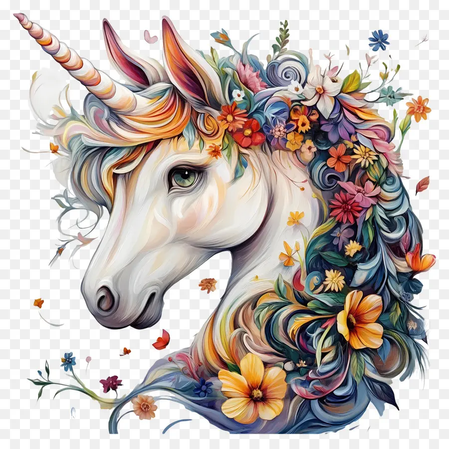 Bunga Unicorn，Unicorn PNG