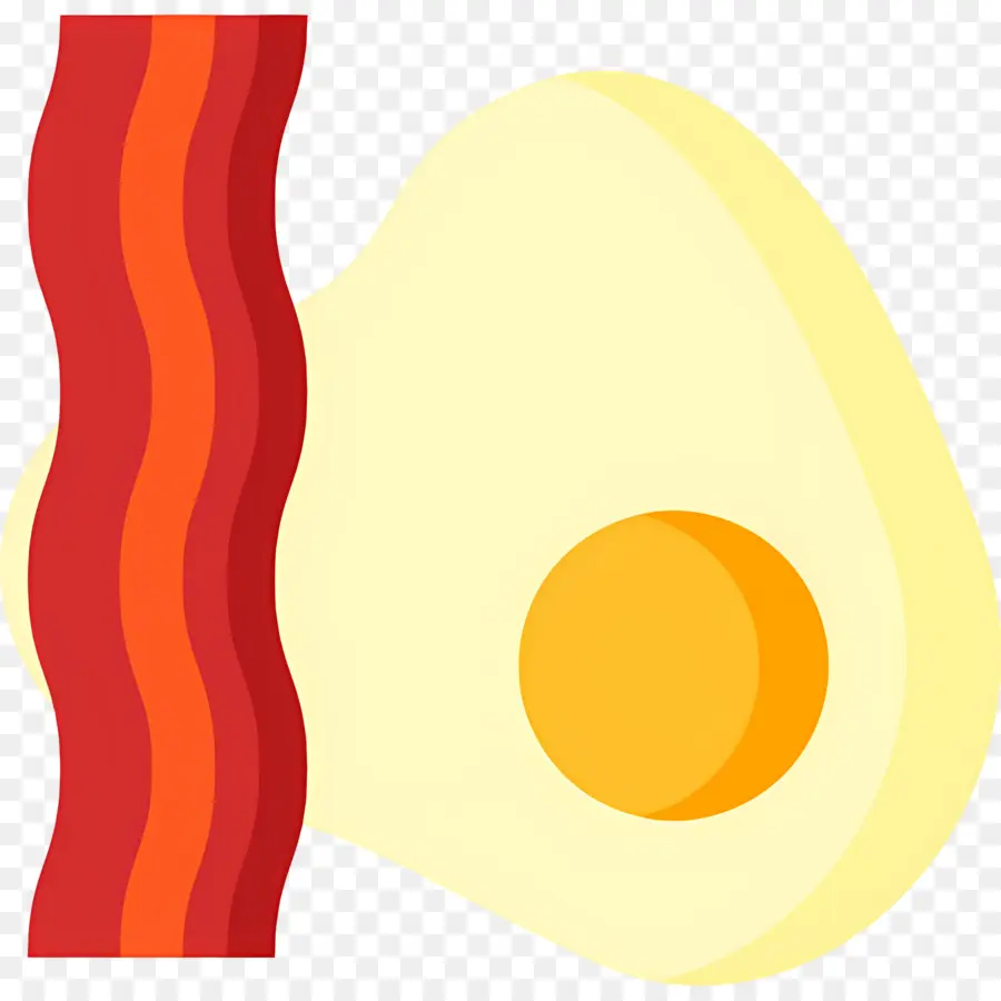 Bacon Dan Telur，Telur Dan Bacon PNG