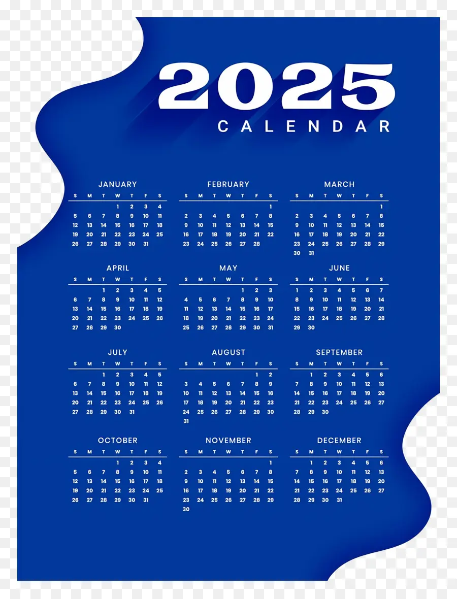 Kalender 2025，Tahun PNG