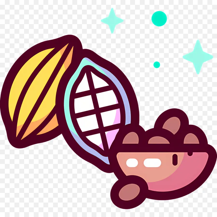 Biji Kakao，Buah Kakao PNG