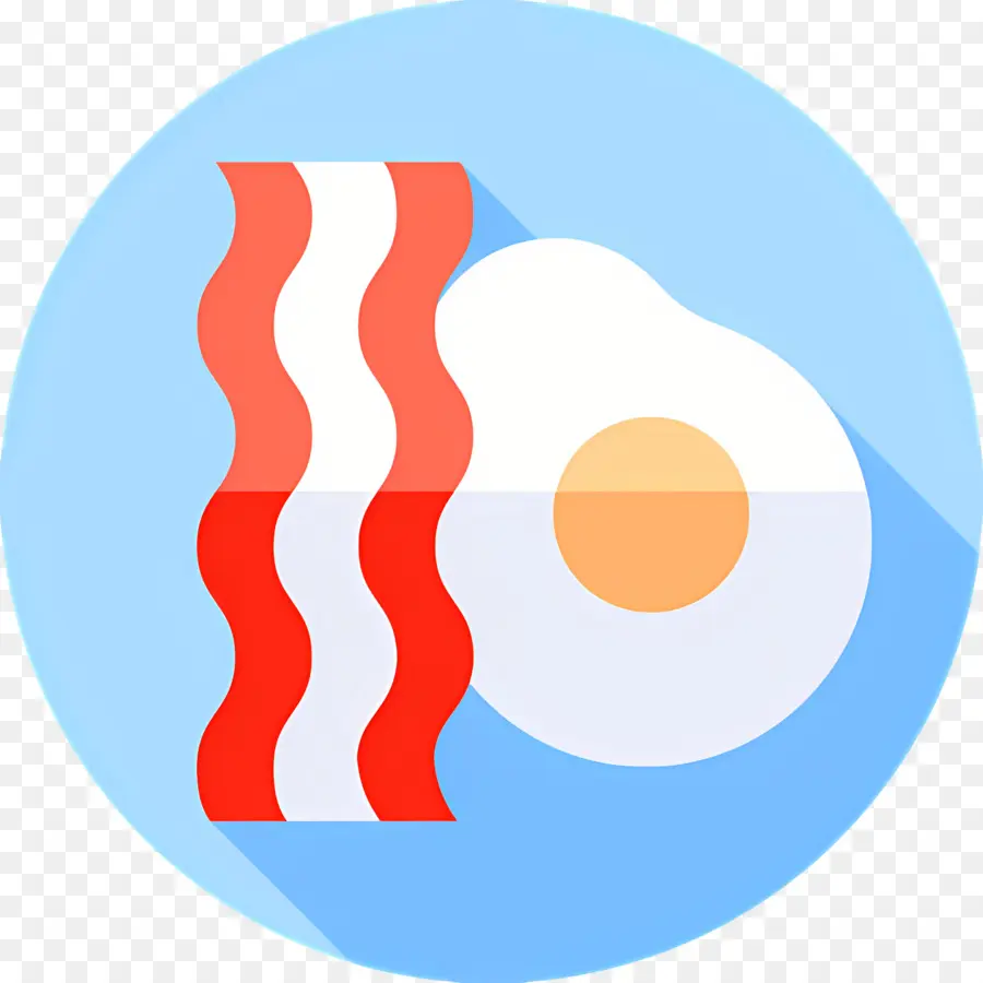 Bacon Dan Telur，Telur Dan Bacon PNG