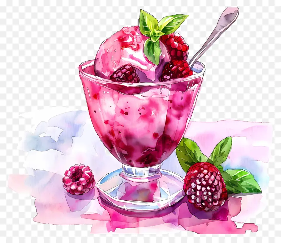 Hari Parfait Nasional，Makanan Penutup Raspberry PNG