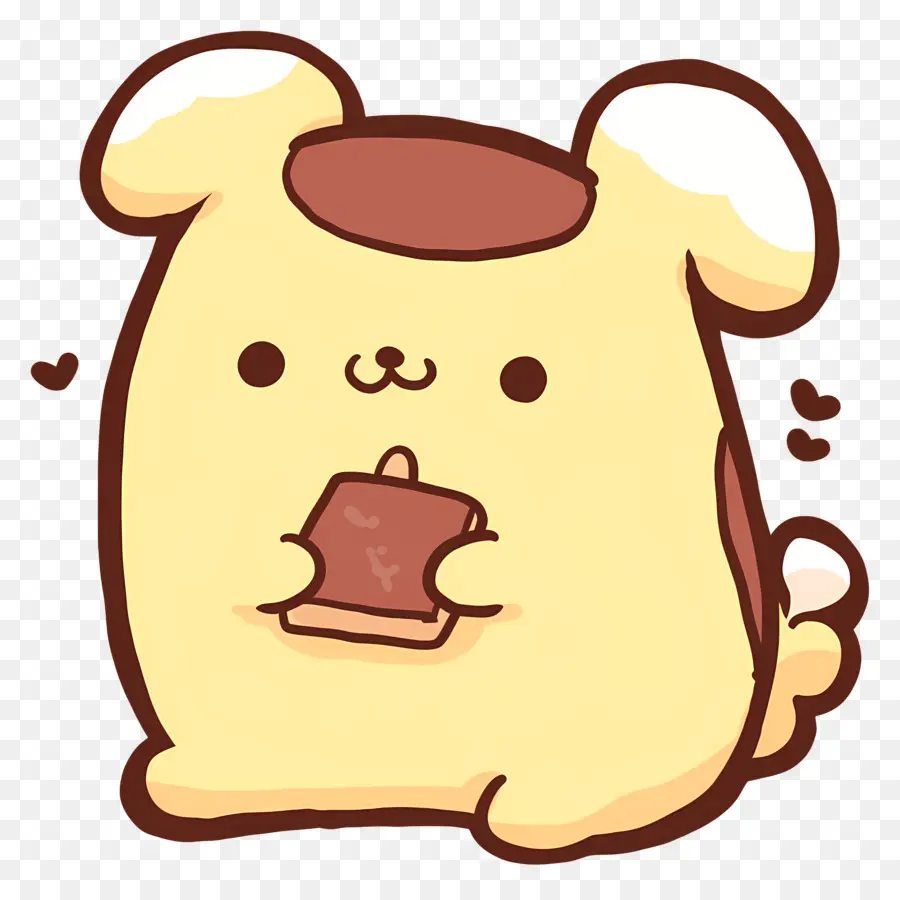 Pompompurin，Anjing Lucu Dengan Hewan Kecil PNG