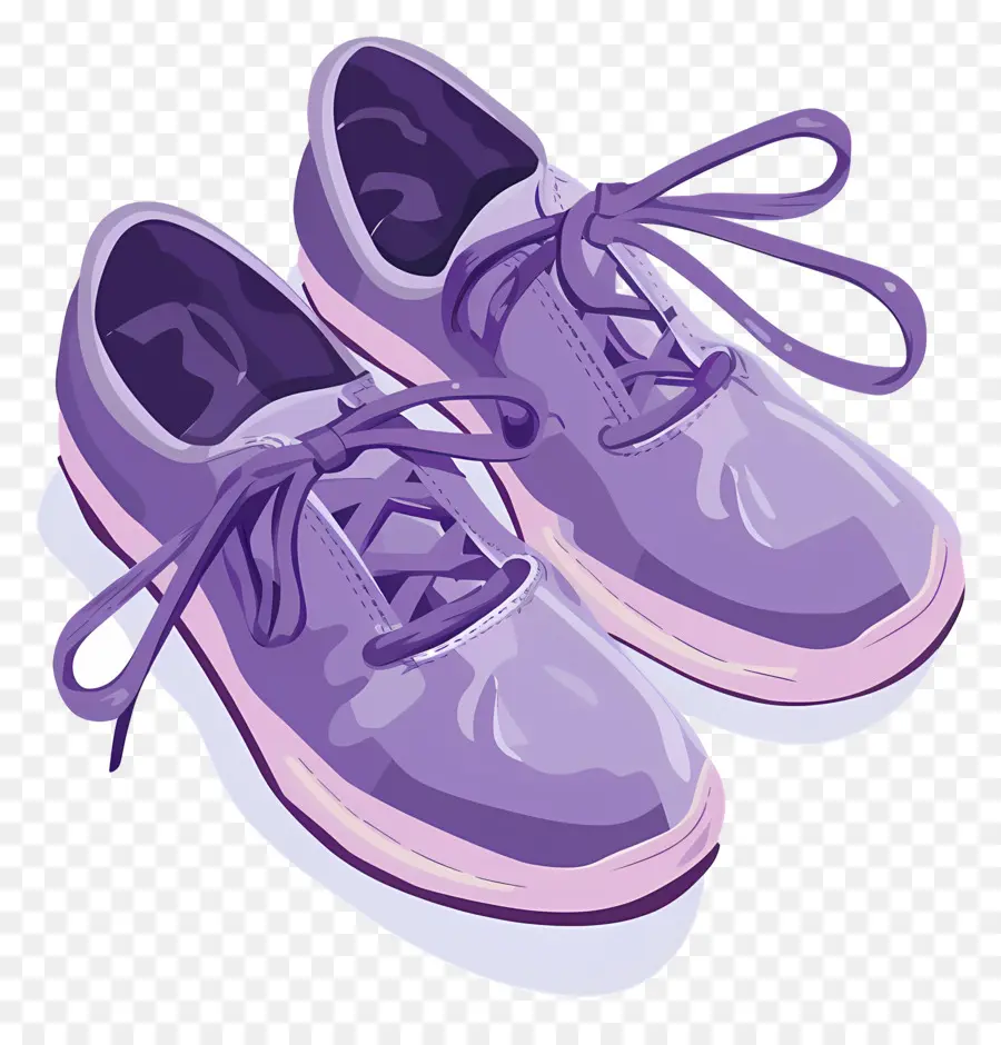 Sepatu Cat Air，Sepatu Ungu PNG