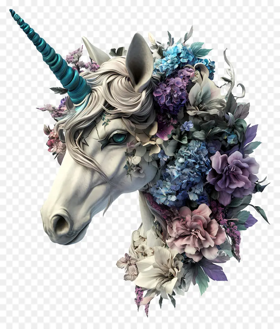 Bunga Unicorn，Unicorn PNG