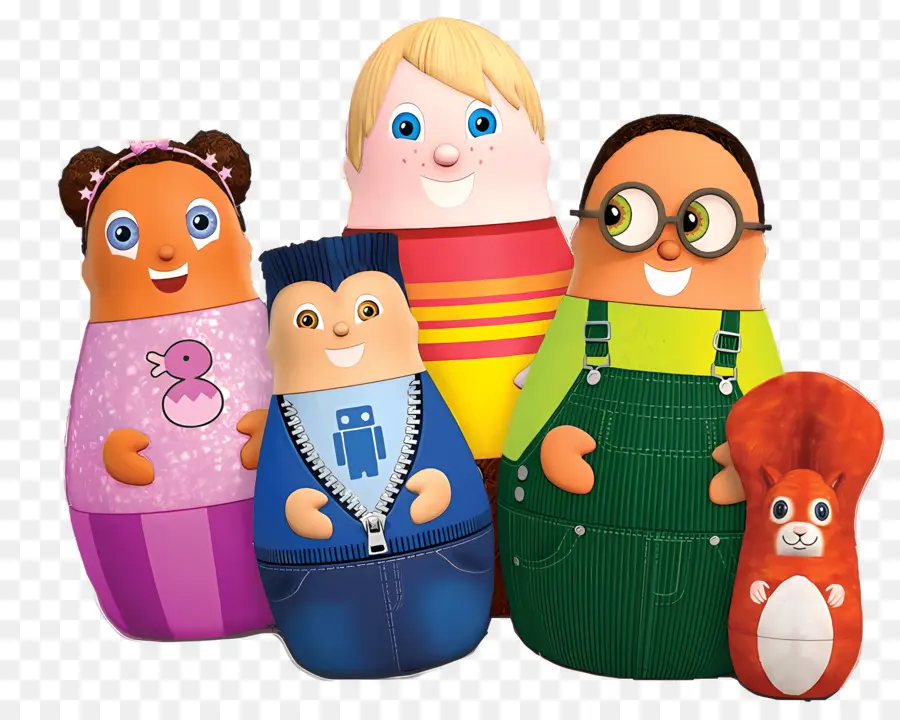 Pahlawan Higglytown，Keluarga Boneka PNG