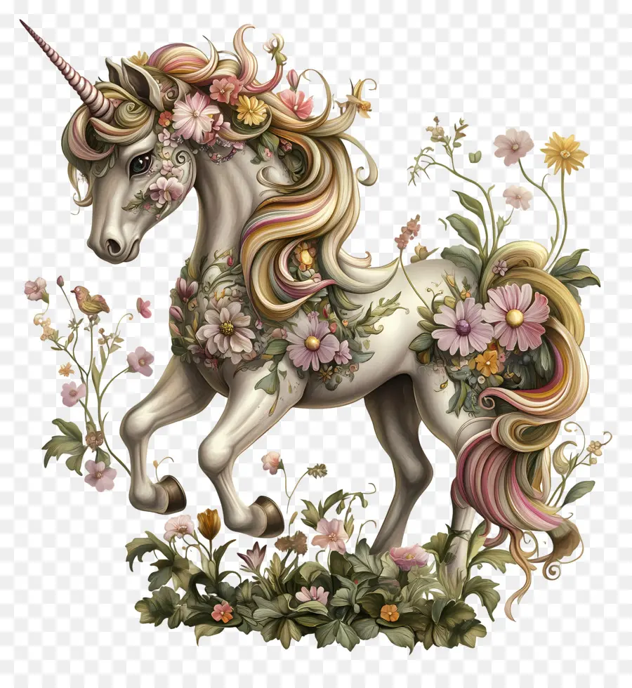 Bunga Unicorn，Unicorn PNG