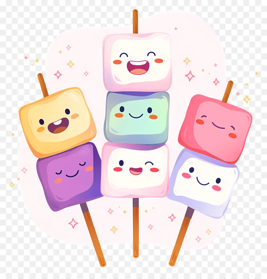 Marshmallow Yang Lucu，Marshmallow PNG