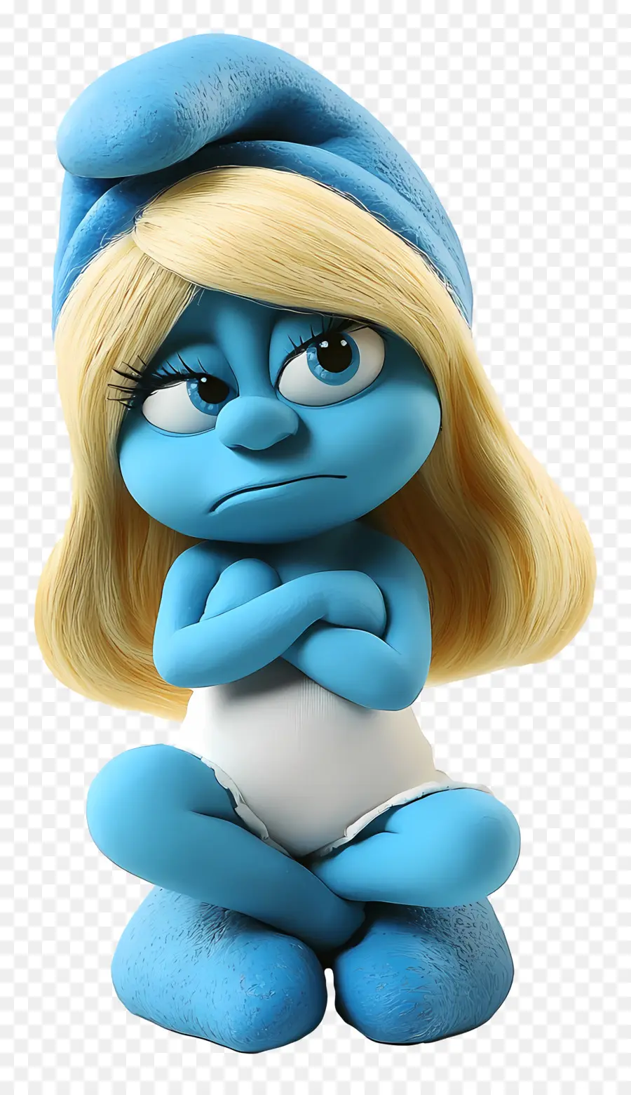 Smurfette，Karakter Biru PNG